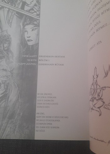 Ergenekon Destanı Çizgi Roman Seti - Görsel 9