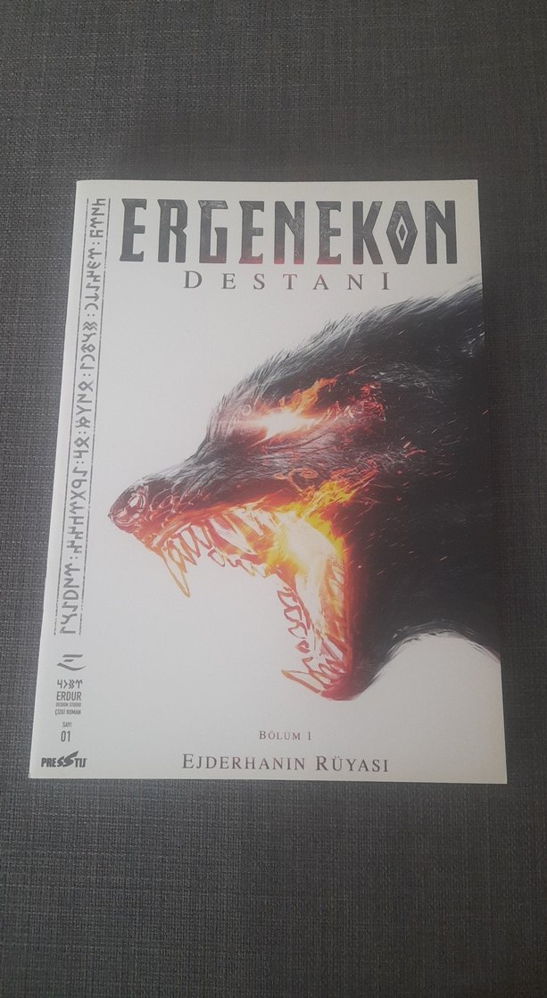 Ergenekon Destanı Çizgi Roman Seti - Görsel 2