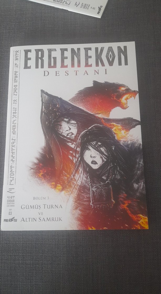 Ergenekon Destanı Çizgi Roman Seti - Görsel 3