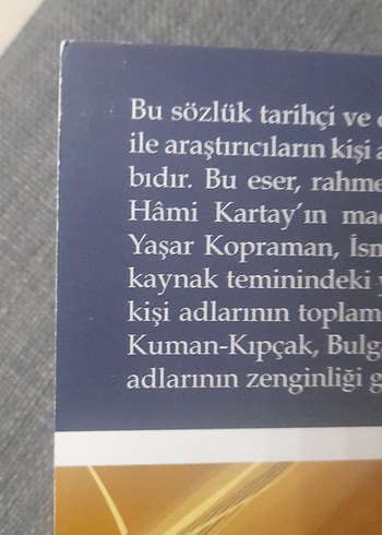 Eski Türk-Moğol Kişi Adları Sözlüğü Kitabı - Görsel 3