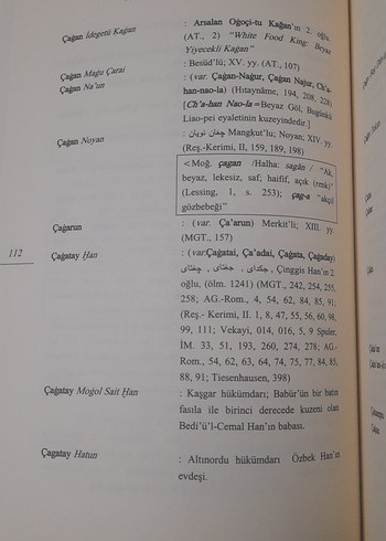 Eski Türk-Moğol Kişi Adları Sözlüğü Kitabı - Görsel 12