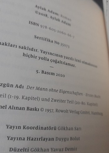 Robert Musil - NİTELİKSİZ Adam Seti (4 Kitap) - Görsel 14