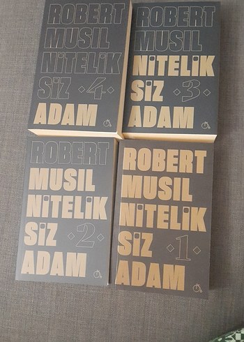 Robert Musil - NİTELİKSİZ Adam Seti (4 Kitap) - Görsel 9