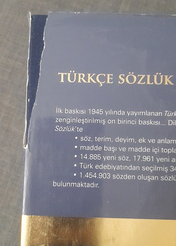 Türkçe Sözlük Kitabı/Türk Dil Kurumu YAYINLARI. - Görsel 4