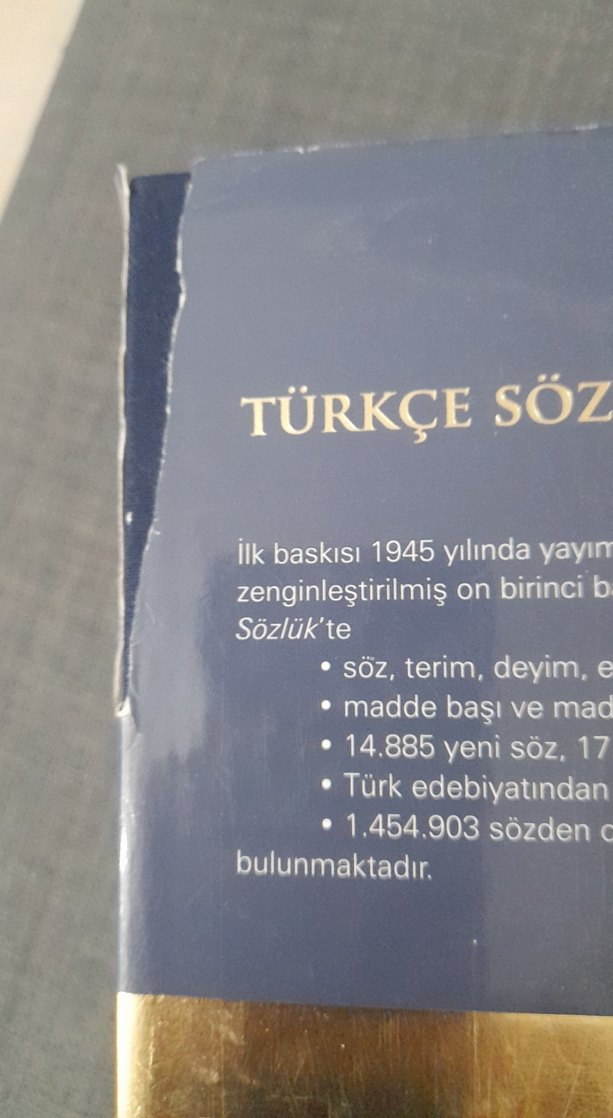 Türkçe Sözlük Kitabı/Türk Dil Kurumu YAYINLARI. - Görsel 5