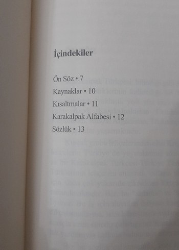 Karakalpak Türkçesi Sözlüğü Kitabı - Görsel 8