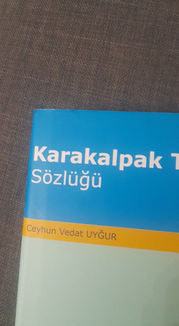 Karakalpak Türkçesi Sözlüğü Kitabı - Görsel 5