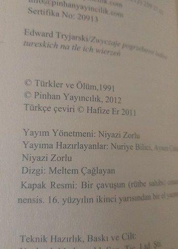 TÜRKLER VE ÖLÜM/EDWARD TRYJARSKİ - Görsel 7