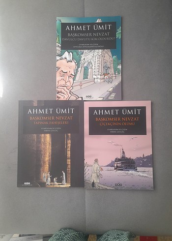 Ahmet Ümit Başkomser Nevzat Kitap Seti