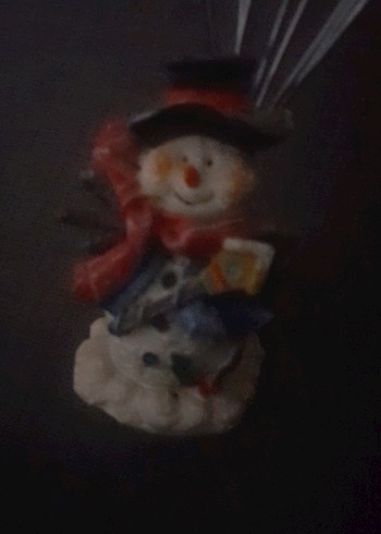 Kardan Adam Figürlü Fotoğraf Tutucu - Görsel 9