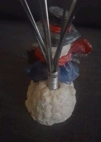 Kardan Adam Figürlü Fotoğraf Tutucu - Görsel 5