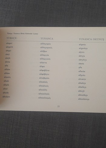 Herkül Millas Türkçe Yunanca Ortak Kelimeler Kitabı - Görsel 12