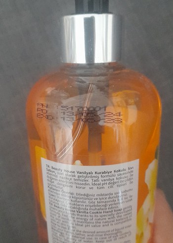 Beden Renk Vanilya Kokulu Sıvı El Sabunu 500 ml