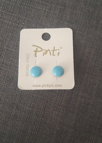 Turkuaz Mini Küpe
