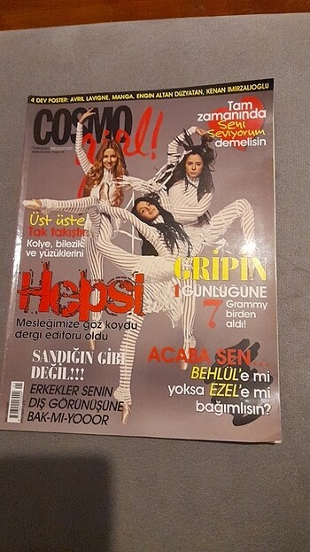 Cosmo Girl Dergisi/grup hepsi 