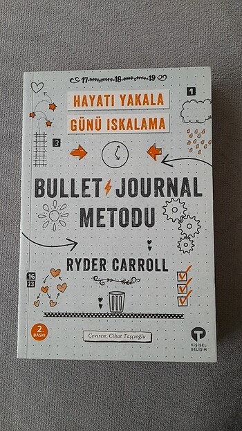 Bullet Journal Metodu/Ryder Carroll/Turkuaz Kitap 