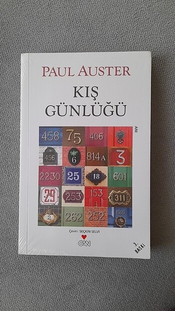 Kış Günlüğü /Paul Auster/Can Yayınları 