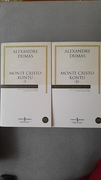 Monte Cristo Kontu 1,2/İş Bankası Kültür Yayınları/Alexandre Dum