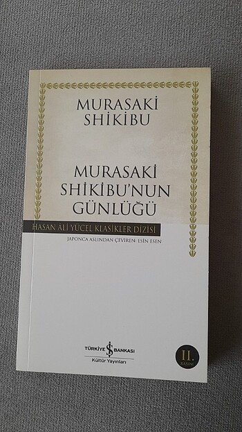 Murasaki Shikibu'nun Günlüğü/İş Bankası Kültür Yayınları 