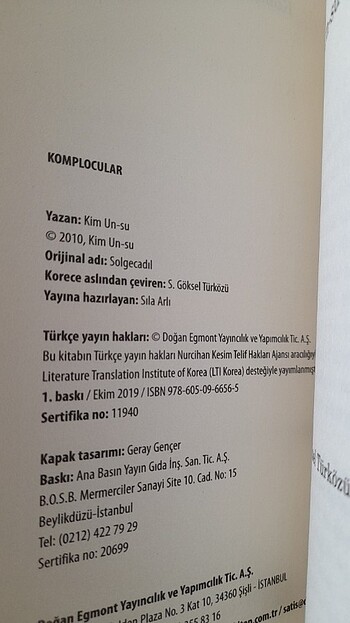 Komplocular-Kim Un-Su/Doğan Kitap - Görsel 10