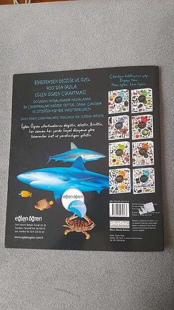  Eğlen Öğren Sualtı Dünyası/400 çıkartma/PlayBac Publıshıng
