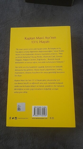 Kaptan Mari Ayı'nın 13 1/2 Hayatı/Epsilon Yayınları/Walter Moers - Görsel 2