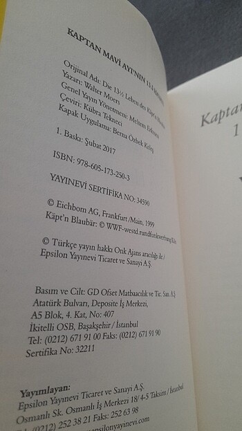 Kaptan Mari Ayı'nın 13 1/2 Hayatı/Epsilon Yayınları/Walter Moers - Görsel 11