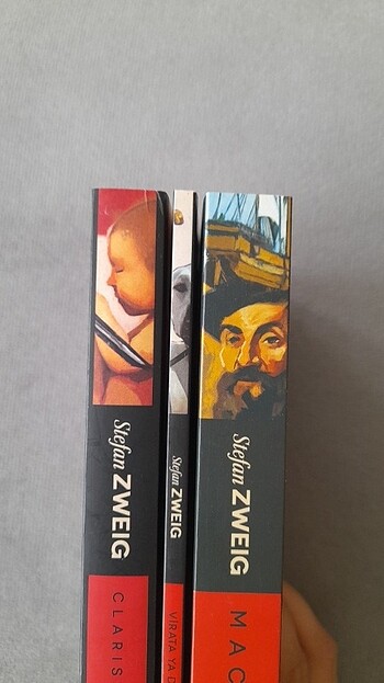  Beden Stefan Zweig Kitapları 5 adet/Macellan,Clarissa...