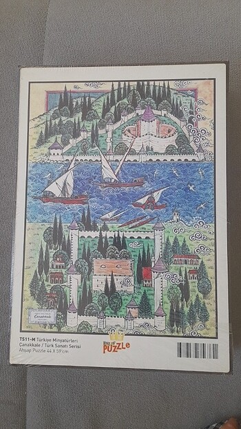 King Of Puzzle Türkiye Minyatürleri/Çanakkale/1000 parça 