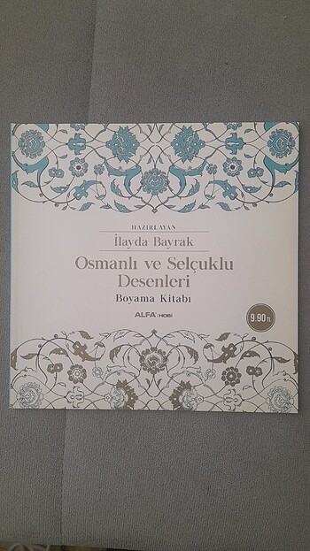 Osmanlı ve Selçuklu Desenleri Boyama Kitabı/Alfa Yayınları/İlayd