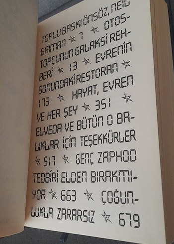OTOSTOPÇUNUN GALAKSİ REHBERİ CİLTLİ+KUŞKUCU SOMON/KARTON KAPAK - Görsel 8