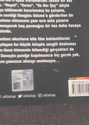 OTOSTOPÇUNUN GALAKSİ REHBERİ CİLTLİ+KUŞKUCU SOMON/KARTON KAPAK - Görsel 19