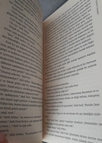 OTOSTOPÇUNUN GALAKSİ REHBERİ CİLTLİ+KUŞKUCU SOMON/KARTON KAPAK - Görsel 10