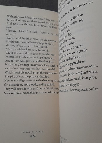 Savaş Şiirleri - Wilfred Owen - Görsel 16