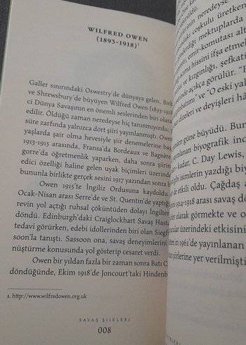 Savaş Şiirleri - Wilfred Owen - Görsel 12