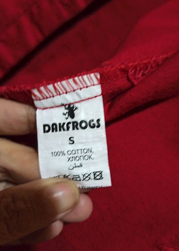 s Beden kırmızı Renk kot mont