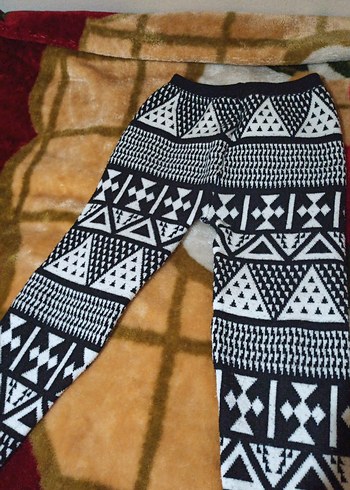 bayan örgü tayt - Görsel 2