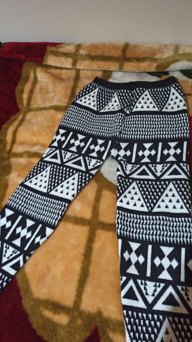 bayan örgü tayt - Görsel 2