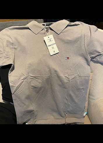 QR Kodlu Tommy Hilfiger Polo Tişört 