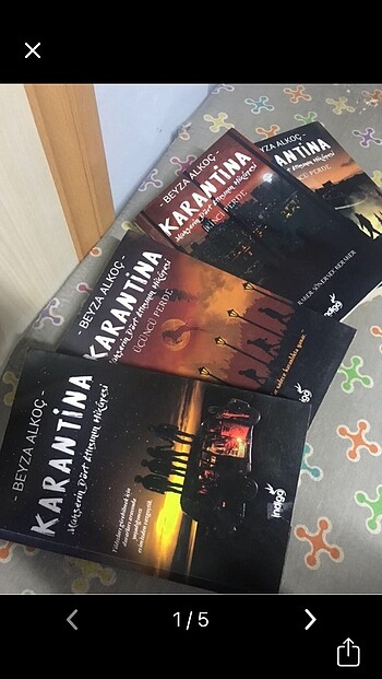 Karantina kitap seti #beyzaalkoç
