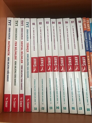 11.sınıf hazırlık kitapları