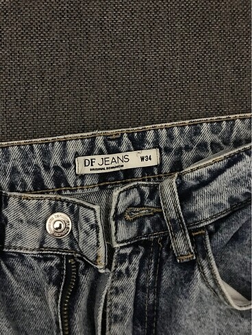34 Beden mavi Renk DeFacto mom jean