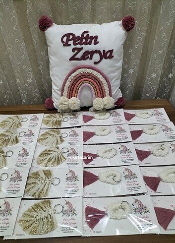 Diğer Makrome kapı süsü