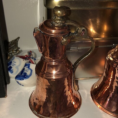 Beden Bakır mini sürahi 2 adet