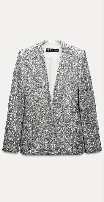 Zara Zara payetli blazer