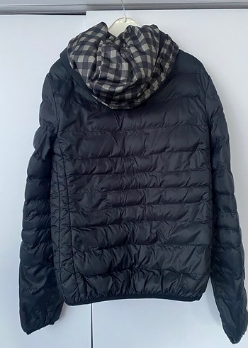 Siyah Fermuarlı Kadın Kışlık Mont - Görsel 2