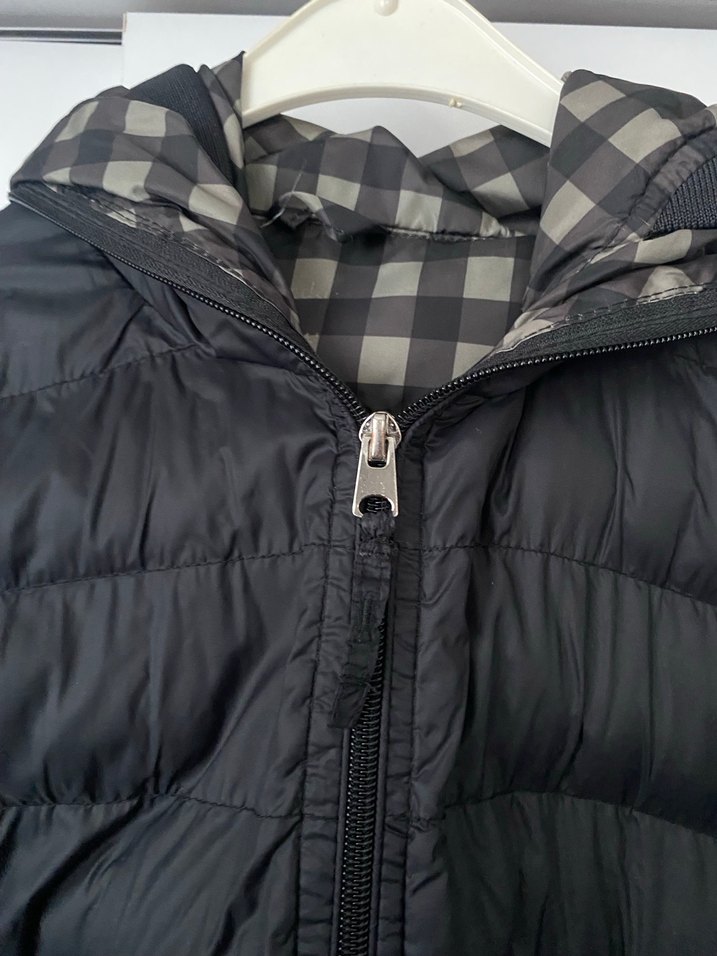 Siyah Fermuarlı Kadın Kışlık Mont - Görsel 3