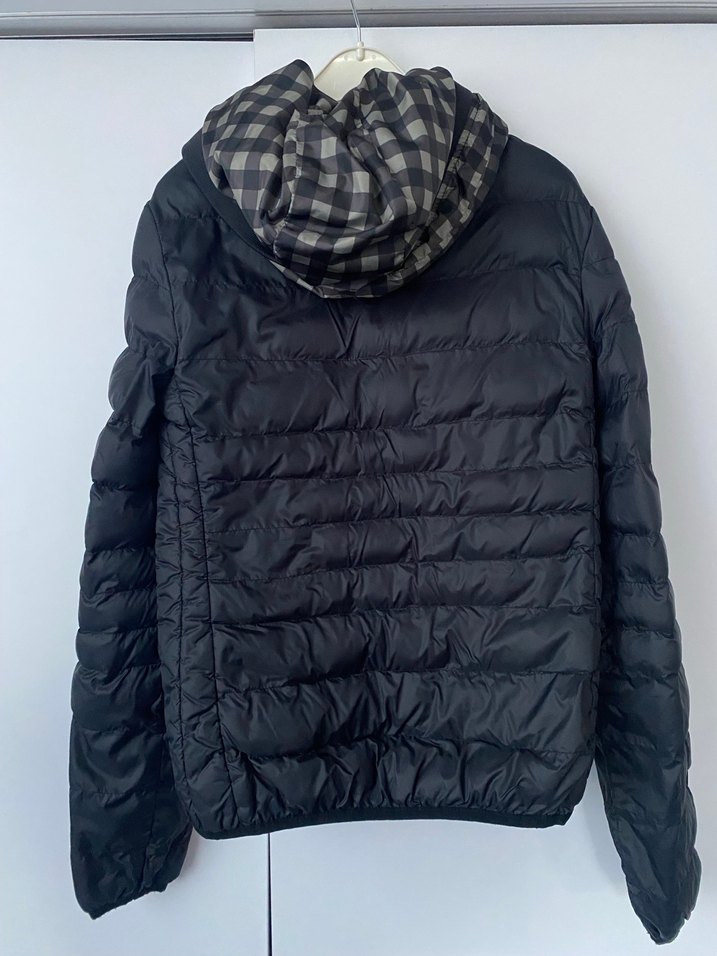 Siyah Fermuarlı Kadın Kışlık Mont - Görsel 2