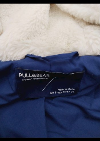 Beyaz Peluş Detaylı Yüksek Yakalı Kadın Sweatshirt - Görsel 6