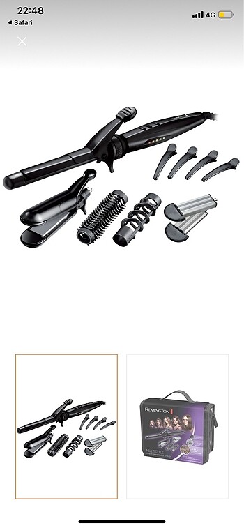 Remington saç şekillendirme seti